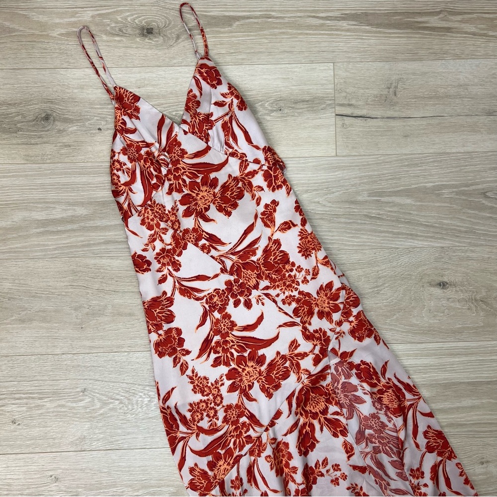 Dress Forum Floral Midi Slip Dress